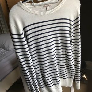 Striped Merona sweater